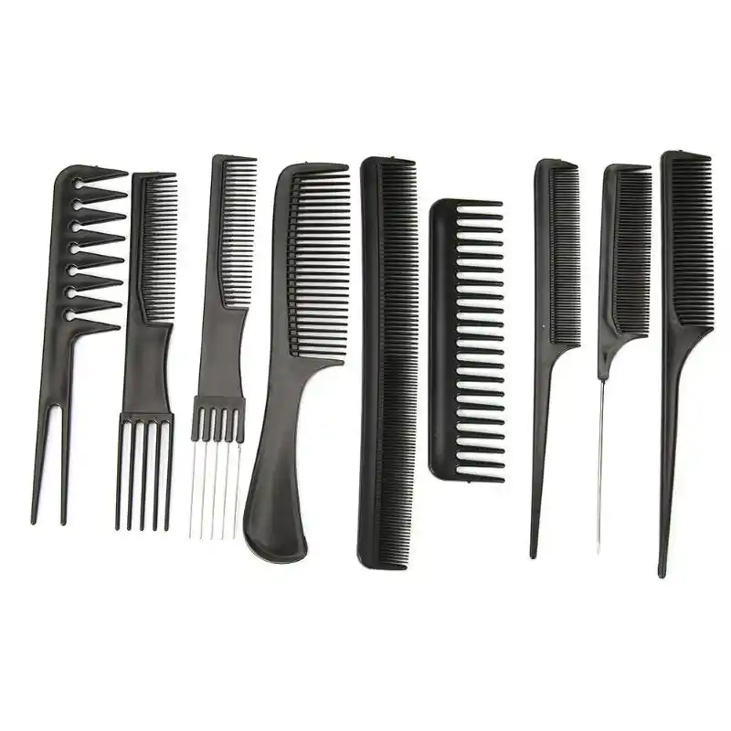 9 Styles Anti Static Hairdressing Comb Straight Hair Brushes