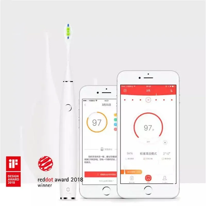 

Automatic So nic Electrical Toothbrush APP Control Intelligent Oral Health Care Toothbrush Rechargeable For XIAOMI Oclean