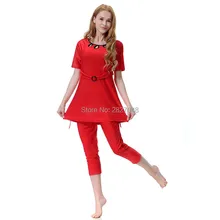 3 шт./компл. Мусульманский купальник Женские Купальники скромные купальники мусульманская одежда для купания