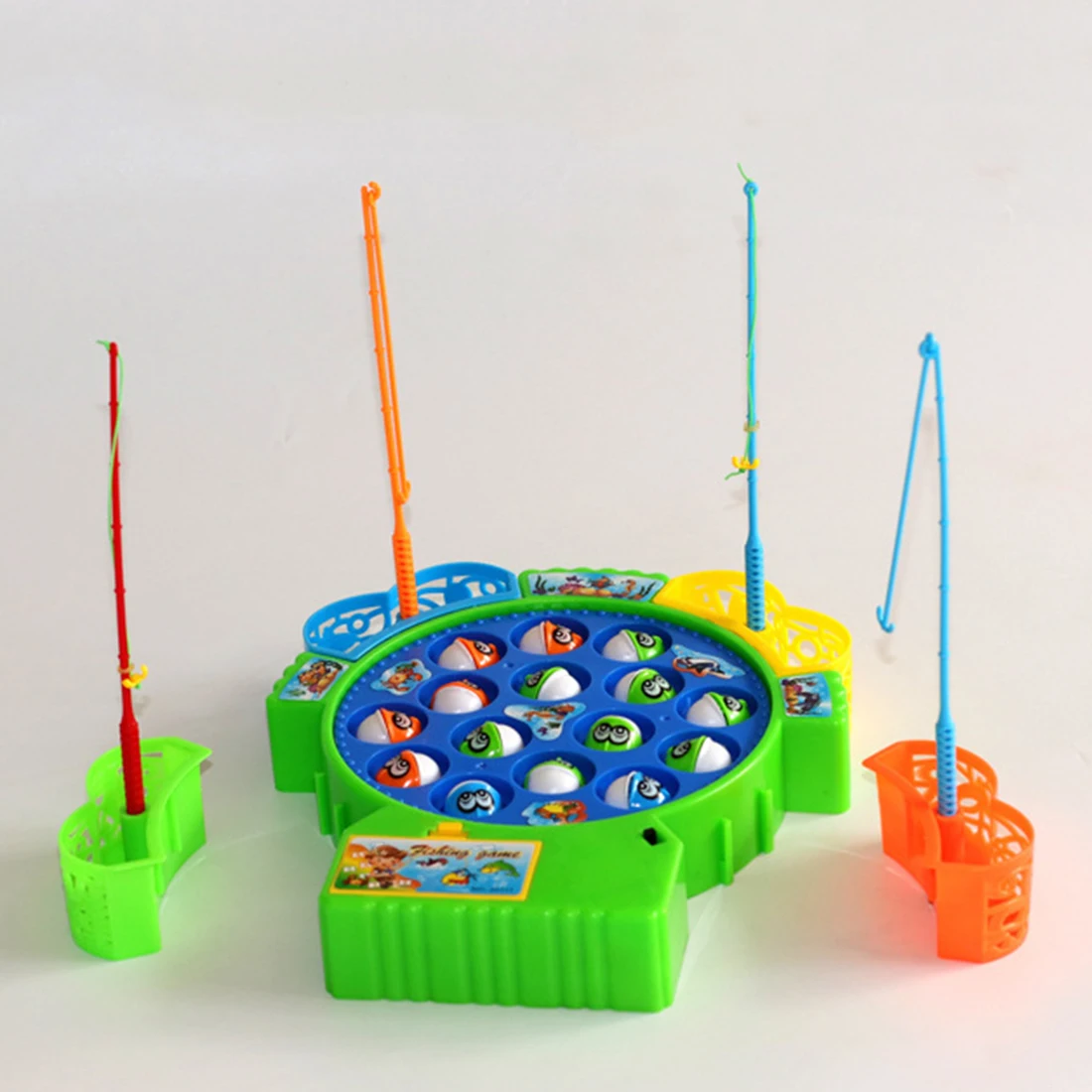Новое поступление электрическая вращающаяся рыболовная игра музыкальная рыболовная развивающая игрушка с 15 игрушками для детей горячая распродажа
