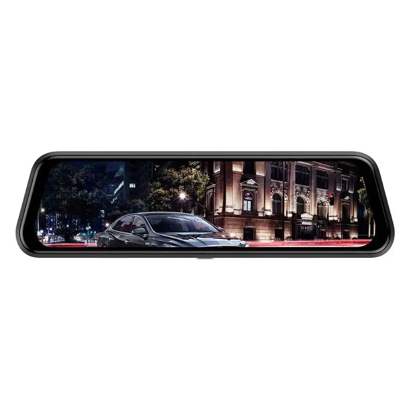 

Anytek T12+ 9.66 inch Car Rearview Mirror DVR Camera Dual Lens Dash Cam 9.66 Inch Rearview Mirror Digital Video Recorder 2019new