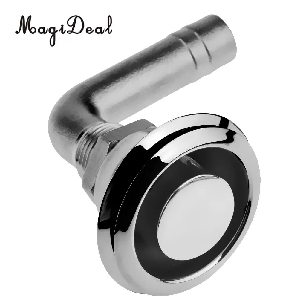 

MagiDeal Marine Yacht Hardware 90 Degree 5/8 Inch Boat Flush Fuel / Water Tank Vent Water Sports Rowing Boats Automotive