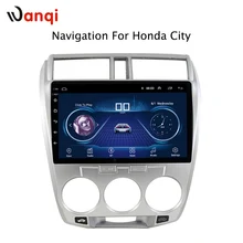 10.1inch Android 8.1 Car GPS Navigation For Honda City 2008-2014 Support Stereo Audio Radio Video Bluetooth