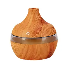 Дерево зерна ароматерапия USB увлажнитель воды капельки очистки воздуха эфирные масла Арома диффузор креативный дом зерна