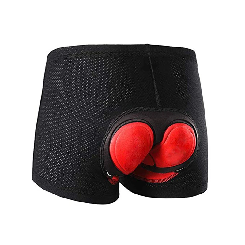 

2018 Cycling Shorts with Soft Pad Unisex Bicycle Cycling Comfortable Underwear Silica gel Padded Bike Short Pants 6 Size shorts