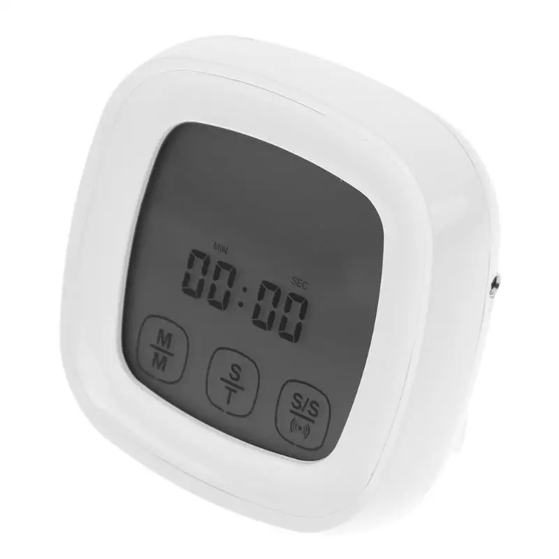 

Digital Touch Screen Oven Thermometer With Alarm Clock BBQ Meat Thermometer Kitchen Food Probe Household Cooking Tools