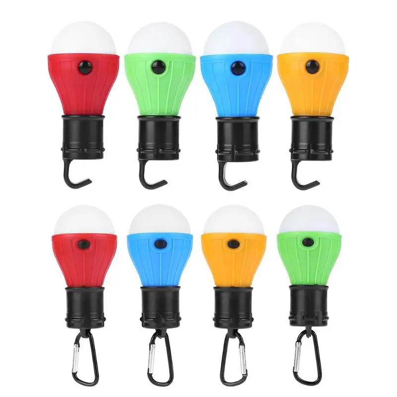 

4pcs /set Mini Portable LED Bulb Hanging Camping Tent Lights Outdoor Lanterns Mini Portable Lantern Tent Light LED Bulb light