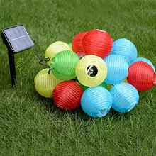 Рождество Хэллоуин IP44 3 в 1,8 Вт 6 м/19,7 футов 30 светодиодный солнечный энергетический фонарь дизайн медный провод сказочная гирлянда лампа для газона