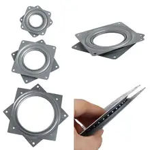 Горячая ленивая Susan шариковая подшипниковая поворотная пластина металлическая поворотная пластина вращение 360 градусов гальванизированный