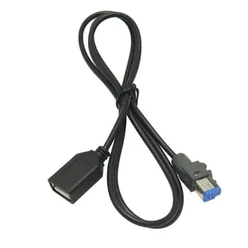 

Stable USB Female to AUX-In 4Pin Connector Car Audio CD Player Adapter Cable for Subaru Forester XV