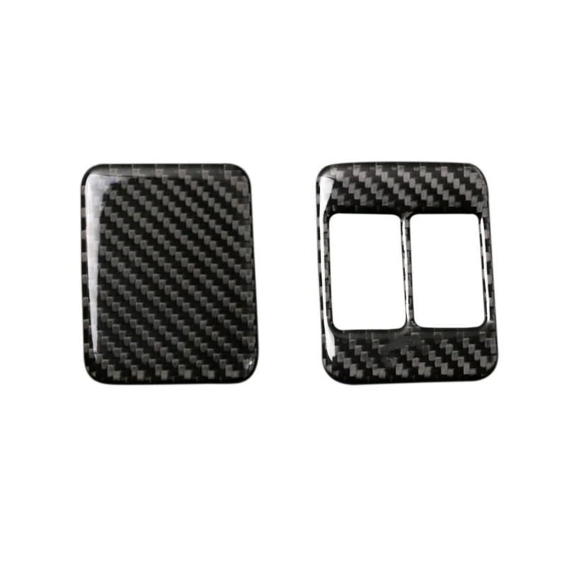 

For Toyota 86 Subaru BRZ 2013 2014 2015 2016 2017 Carbon Fiber Seat Heating Button Frame Cover