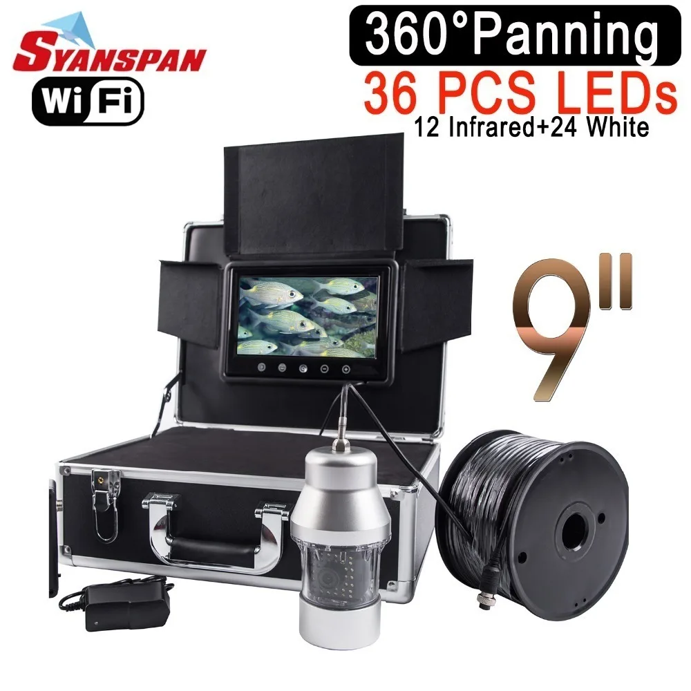 SYANSPAN Drahtlose WiFi Fisch Finder 9 SYANSPAN Drahtlose WiFi Fisch Finder 9