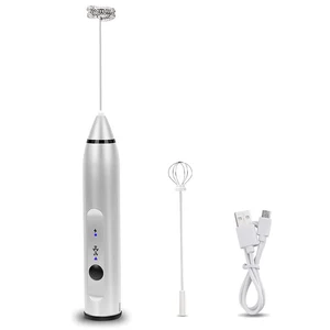 Hot Sellers New USB Rechargeable Milk Frother Coffee Foam Maker W/ Spring Whisks 22*4.5cm Hot Sellers New USB Rechargeable Milk Frother Coffee Foam Maker W/ Spring Whisks 22*4.5cm