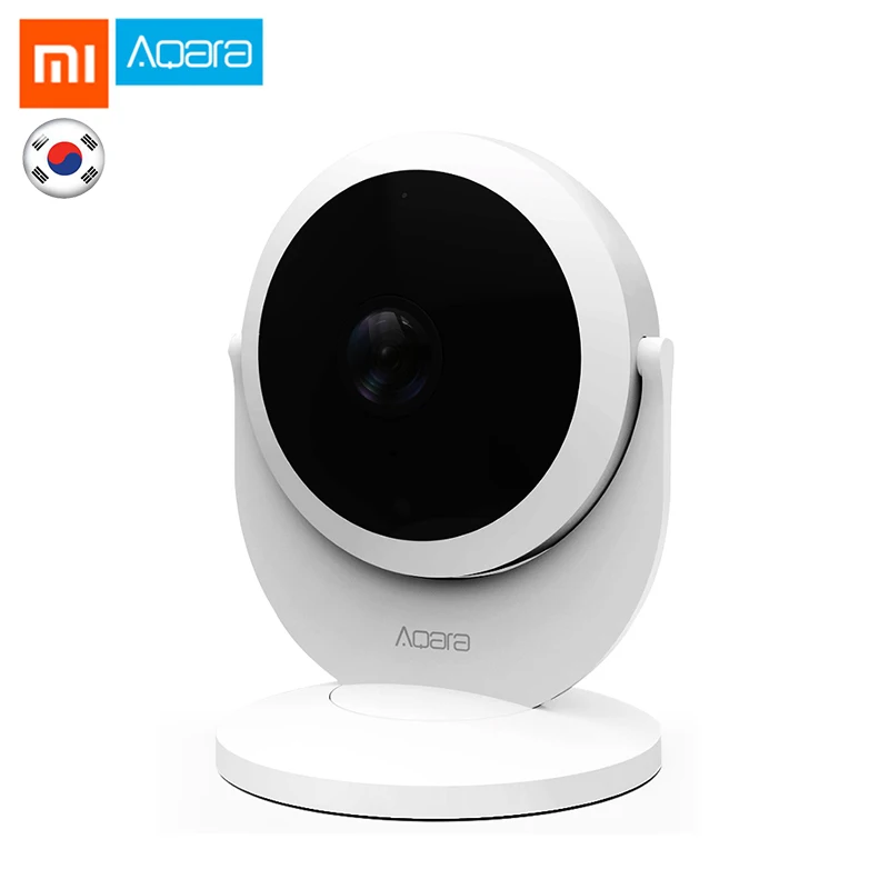 

Aqara Smart IP Cam with Gateway Hub Function 1080P HD Linkage Alarm 180 Degree FOV Mi Smart Home Voice Interphone