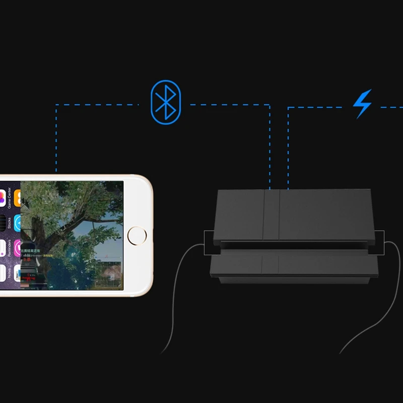 Powkiddy Bluetooth Battledock конвертер подставка Док для FPS игр с помощью клавиатуры и мыши