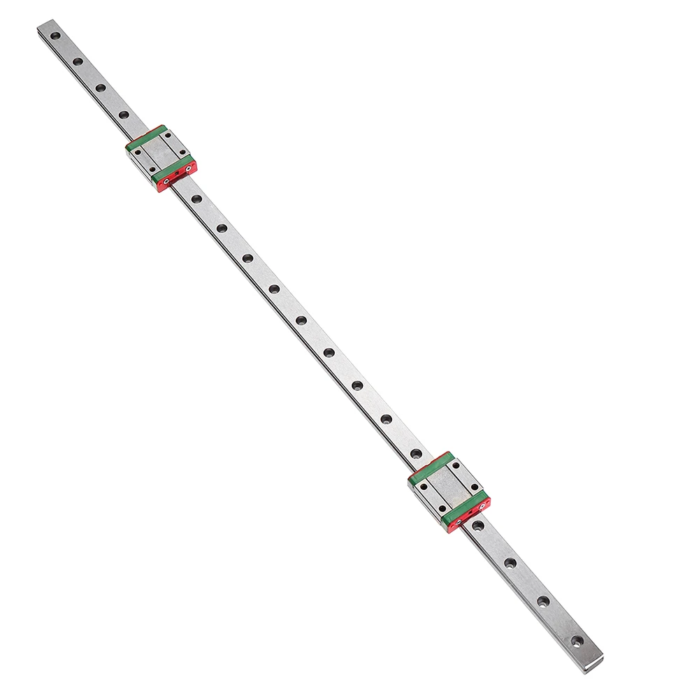 

500mm MGN12 Linear Guide With 2pcs MGN12C Linear Rail Block CNC Tool Linear Sliding Device 3D Printer Accessories New