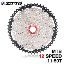 ZTTO 12 Скорость велосипеда Сверхлегкий кассета 11-50 для зеркальной камеры T MTB 413 г 12 Скорость 12 v k7 горный велосипед ЧПУ свободного хода Одежда высшего качества