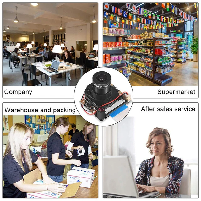 Aokin For Raspberry Pi Camera Module With Automatic Ir-cut Night Vision ...