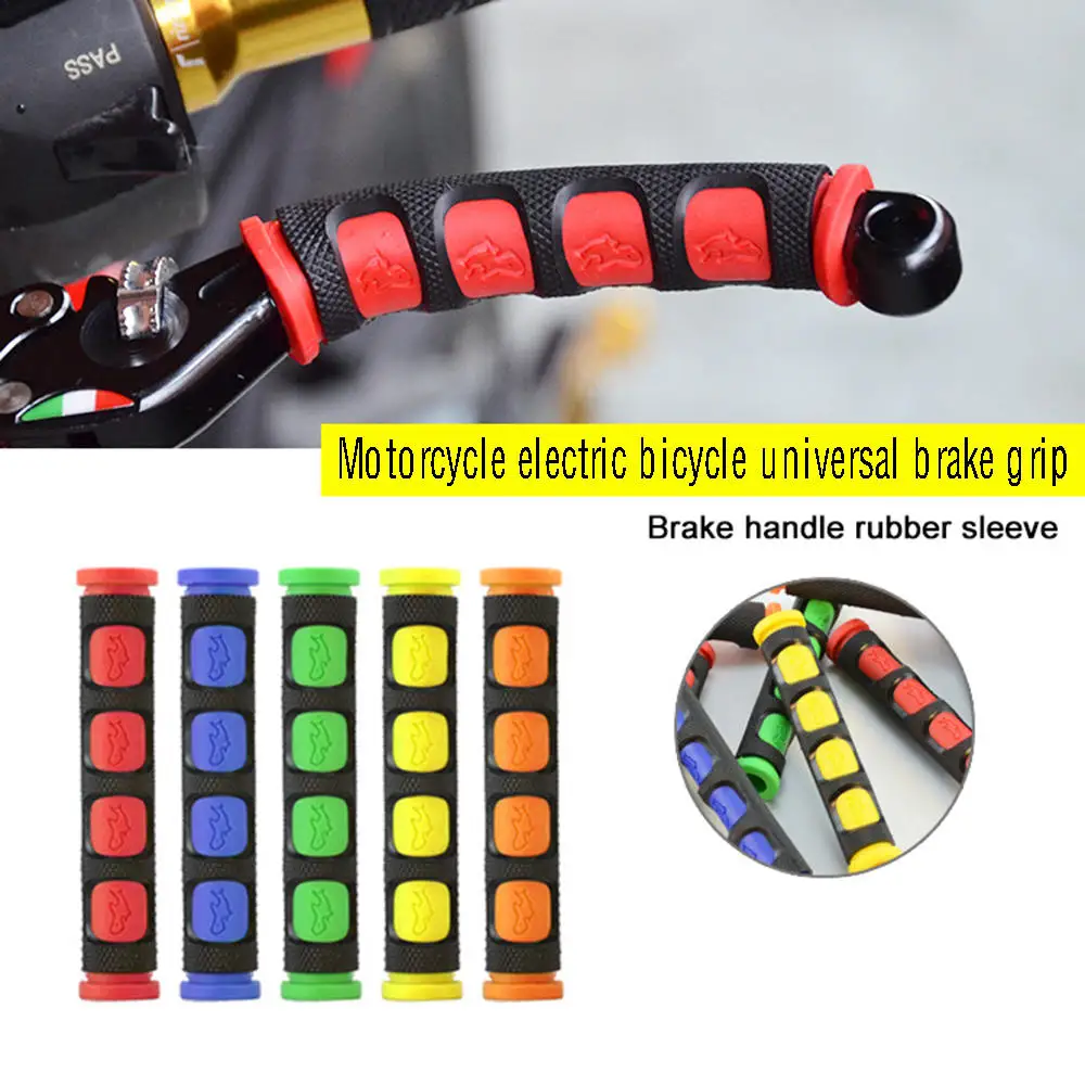 Motorcycle Accessories Universal Moto E bike Scooter Handlebar Moto Horn Corner Handle Slip Rubber Sleeve Handle