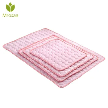 

New 1pc Summer Ice Pad Pet Dog Cooling Pets Bed Ice Pad Cushion Soft Safety pad cooling Dog Mat Sleeping Pet Accessories