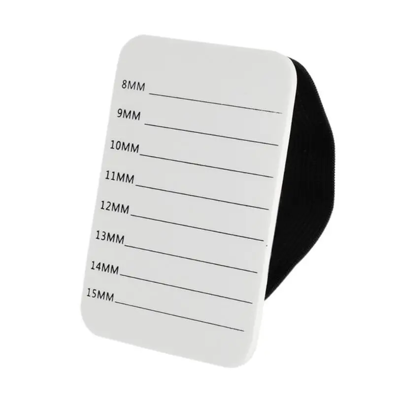 

1Set Eyelash Grafting Stand False Eyelashes Pallet Eyelash Extensions Lashes Holder Palette with Belt Makeup Accessories Tools