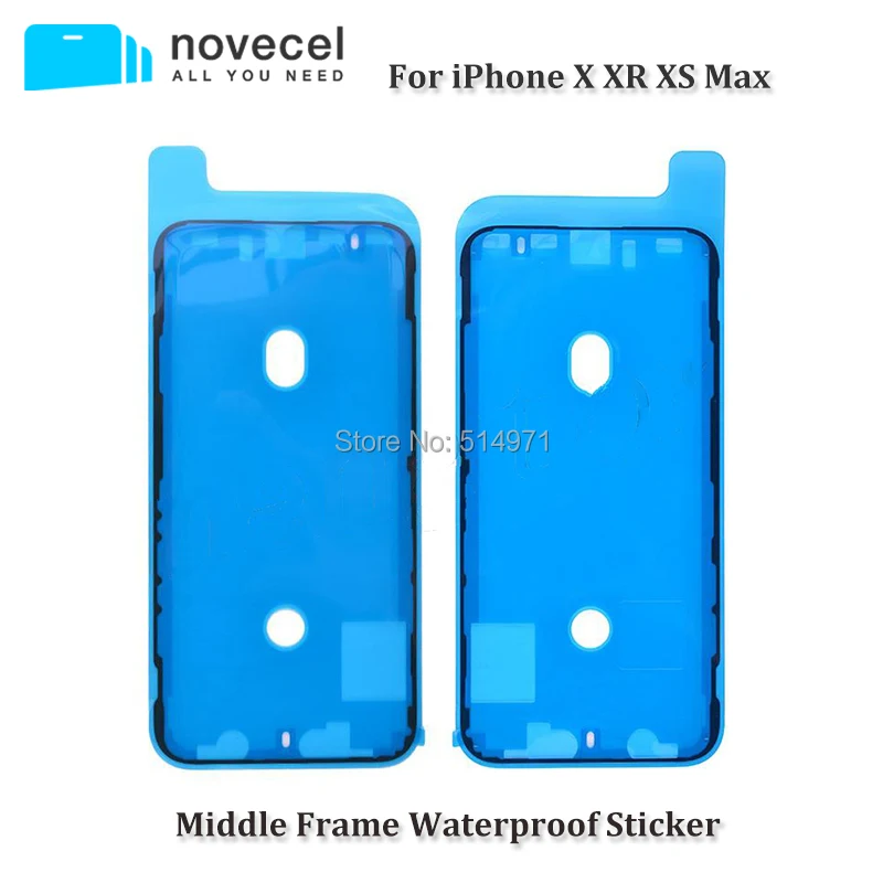 

10 pcs/lot Lcd ORI Display Frame Bezel Seal Tape Waterproof Sticker Glue For iPhone X XR XS Max Front Frame Adhesive Glue Tape