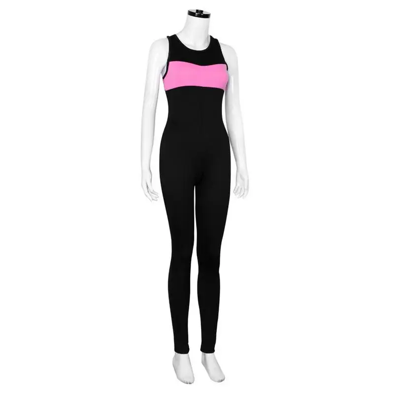 Keptfeet Women Yoga Leotards Yoga Full Bodysuit Ballet Spandex