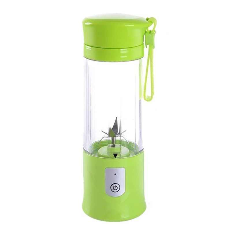 Portable Mini Travel Fruit USB Juicer Cup Personal Small Electric Juice Mixer Blender Machine With 4000mah Rechargeable Batte | Бытовая