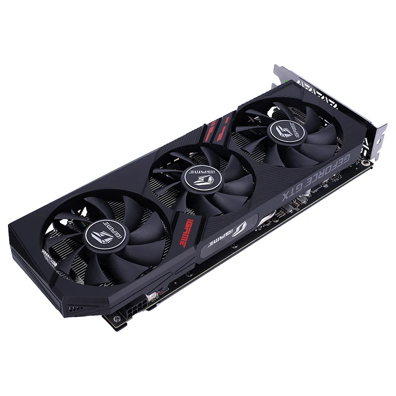 Красочная игровая видеокарта iGame GTX 1660 Ultra 6GB GDDR5 192Bit 1860MHz 8 Гбит/с|Графические карты|