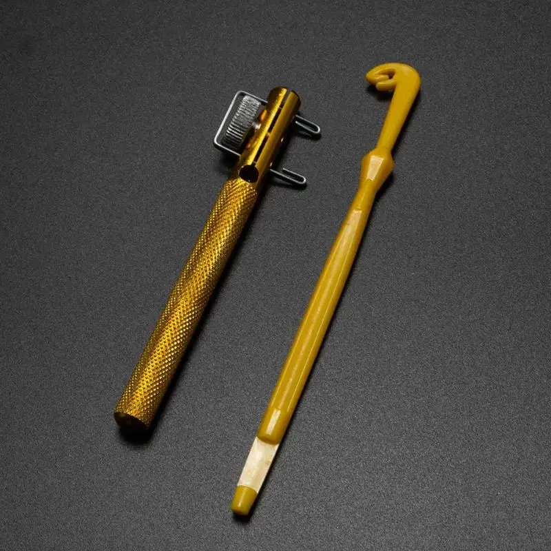 

Manually Pen-type Binder Fishing Tackle Hook Tier Line Tying Tool Knots Picker Tie Loop Fishhook Remover Extractor