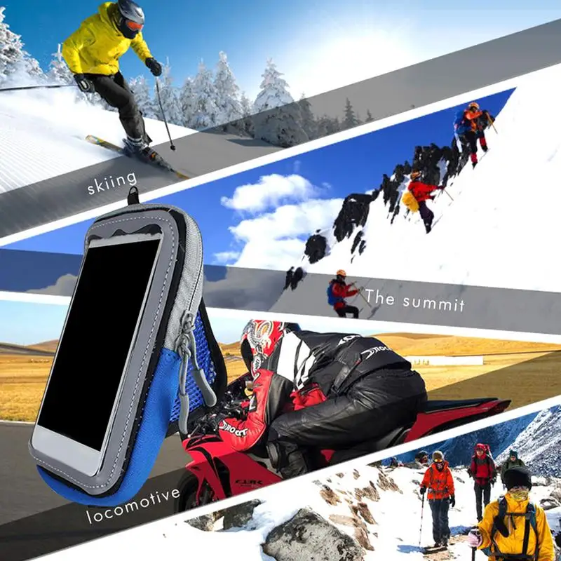Electric Heat Mobile Phone Case USB Charging Antifreeze Cold-Proof Warm Case Phone Mount Outdoor Cycling Accessories