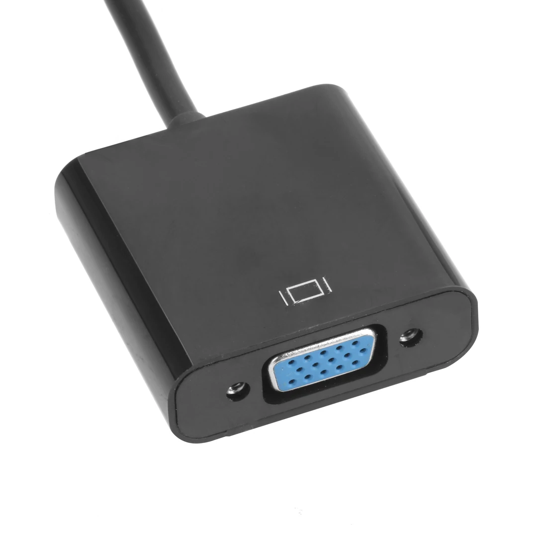 Best Micro HDMI to VGA Cable Adapter for Phone Projector Digital to Analog 1080P Video Audio Converter Cable for Tablet Laptop
