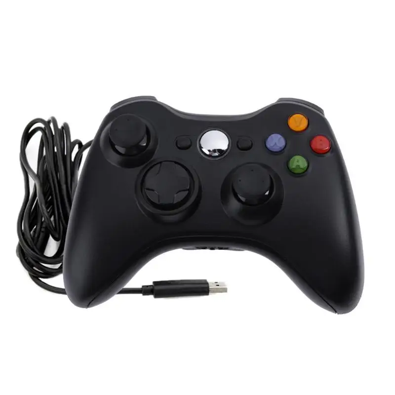 

Ergonomics Dual Vibration Gamepad Game Controlle Joystick for Microsoft Xbox 360 or PC Windows USB/Bluetooth Connection Mode