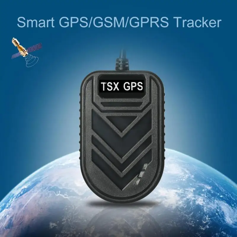 البسيطة GSM GPS المقتفي الوقت الحقيقي سيارة السيارات دراجة نارية جهاز تتبع المركبات