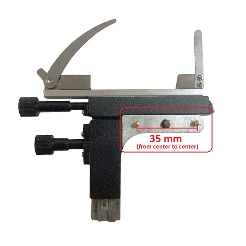 Biological Microscope Attachable Mechanical Stage X-Y Movement Stage w 0-60mm Scale Ruler Measuring Ruler Microscope Accessory