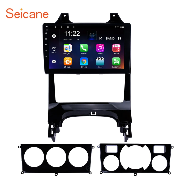 

Seicane 2din Android Car Radio Wifi GPS Navigation Multimedia Player Touchscreen Head Unit For 2009 2010 2011 2012 Peugeot 3008