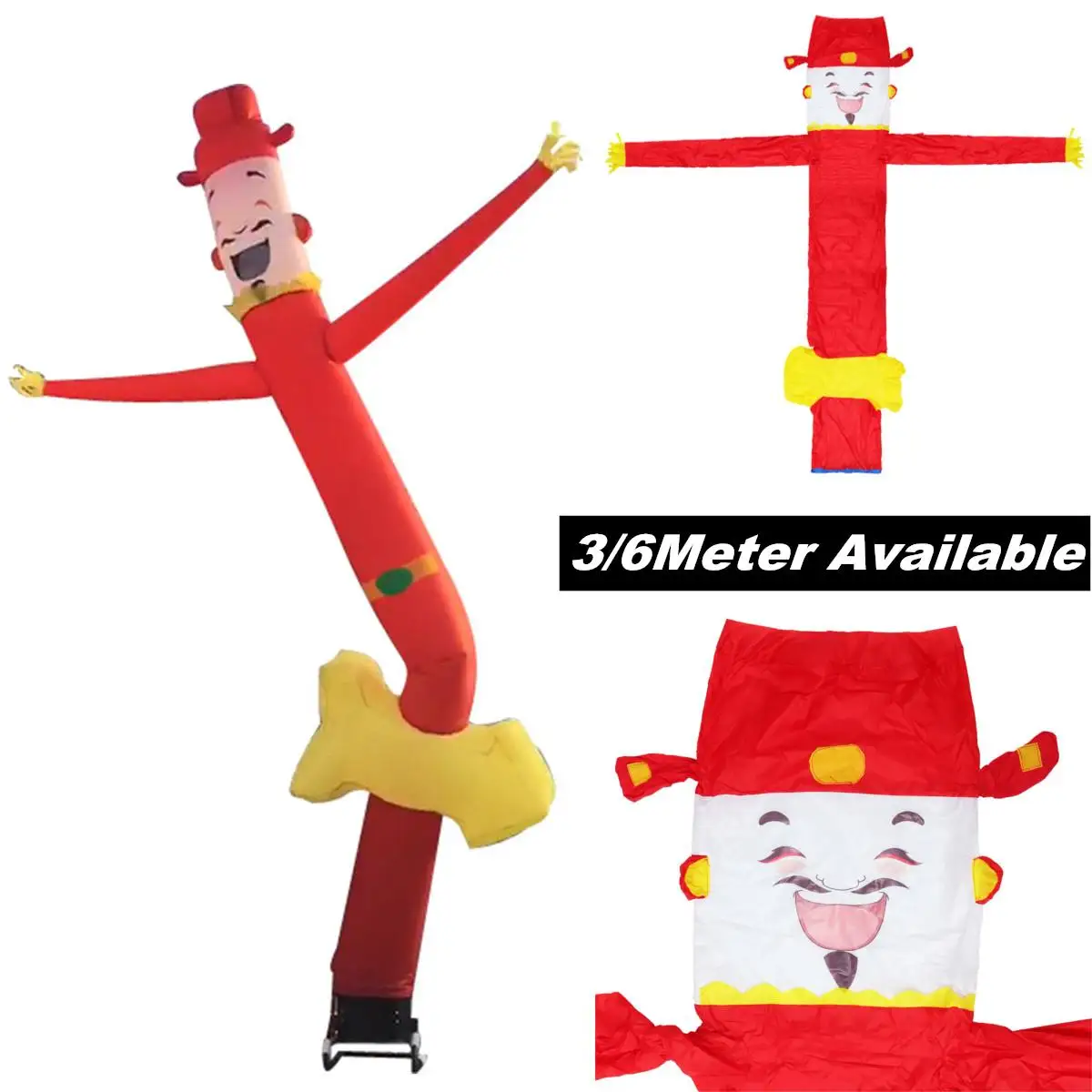 

Air Wind Blower Puppet Inflatable Sky Flag Wavy Man Festivals Carnivals Model Toys 3/6 Meters Outdoor Fun Toys Advertising