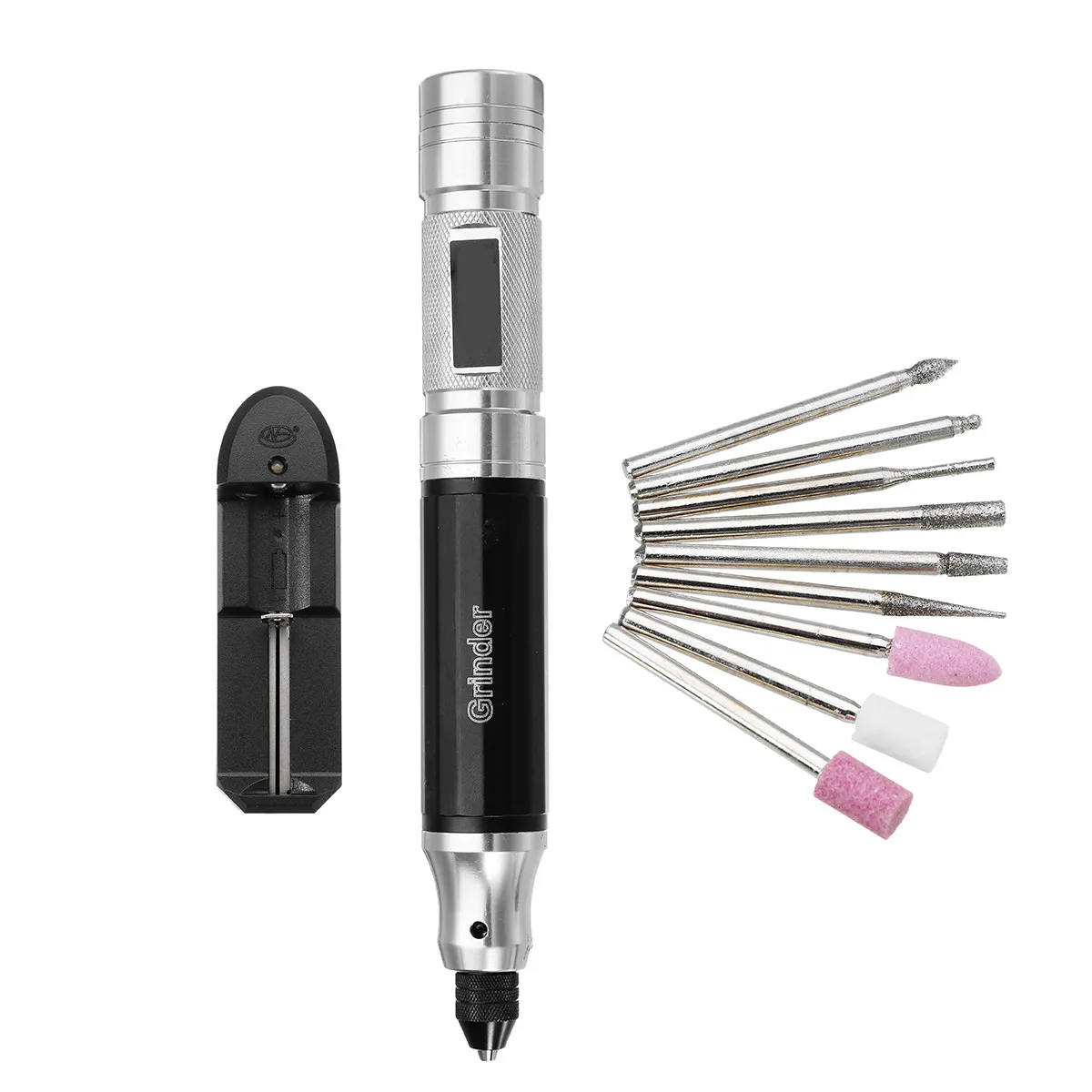 Mini Electric Drill Tool Grinder Wireless Engraving Pen Carving Tool