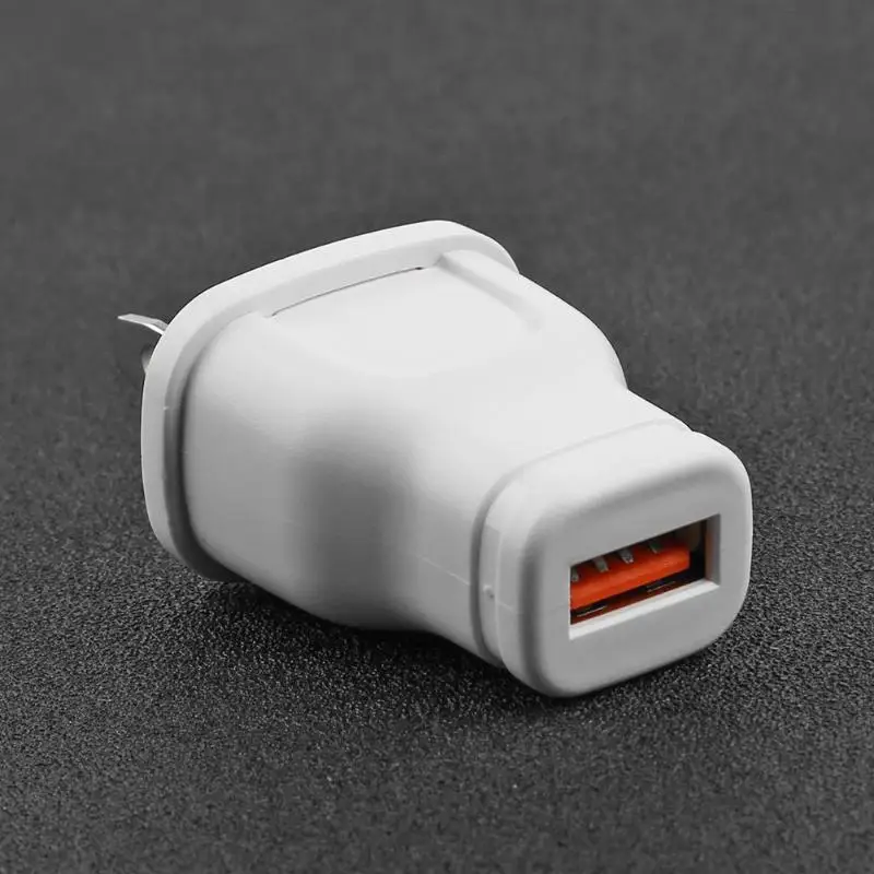 Прямая зарядка DC 5 В 1A USB зарядное устройство путешествия Соединительный Кабель