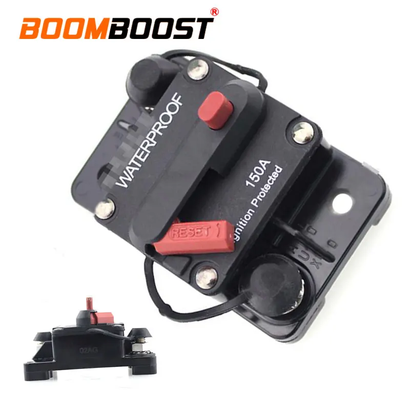 1pcs Car Auto Accessory Solar System Circuit Breaker Reset Fuse