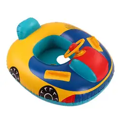 Мультфильм сиденье автомобиля плавательный круг из ПВХ для маленьких надувной матрас для бассейна