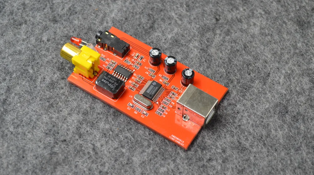 PCM2704 внешняя компьютерная звуковая карта Mini USB DAC декодер Передача Оптического