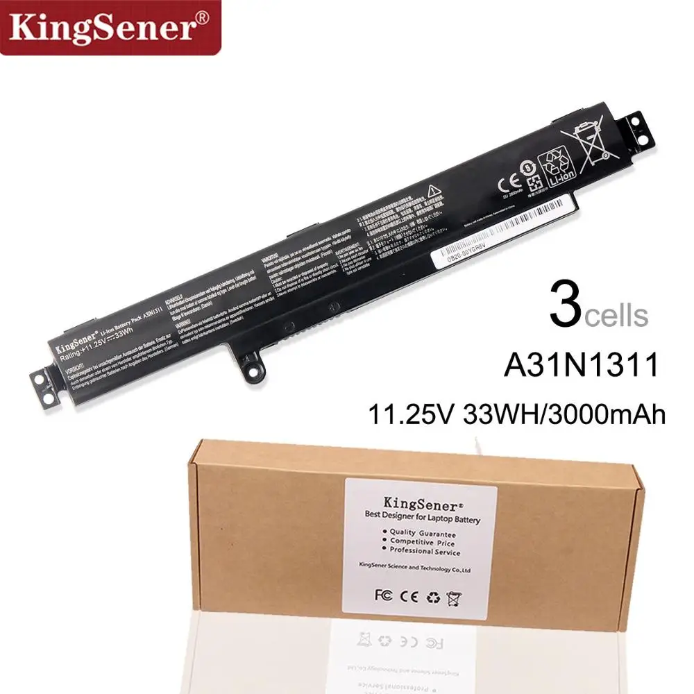 KingSener New A31N1311 Battery For ASUS VivoBook F102BA X102B X102BA-BH41T X102BA-DF1200 X102BA-HA41002F A31N1311 11.25V 33WH