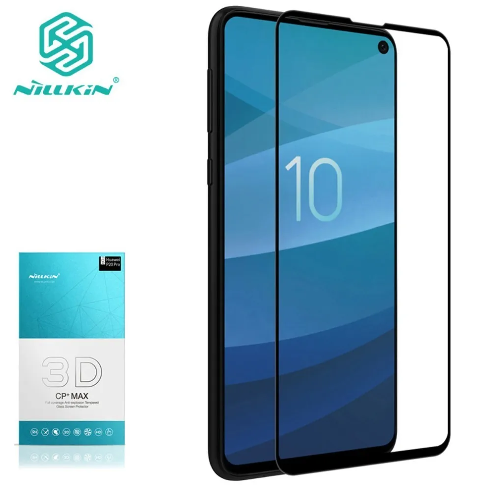 Flash Deals AGQd4 Gehärtetem Glas Screen Protector Für Samsung Galaxy S10e NILLKIN Erstaunliche 3D CP + MAX Nano Anti Explosion 9H schutz Glas