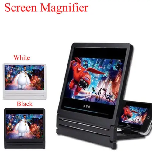 

Mobile Phone Screen Magnifier Bracket Enlarge Stand for Smartphone Magnification with Stand and Holder