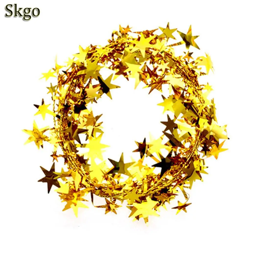 

Garland Decoration etc Window Home Home Ornaments Cartoon 18g DIY Door Christmas Party Sequins Party Christmas Star Tree