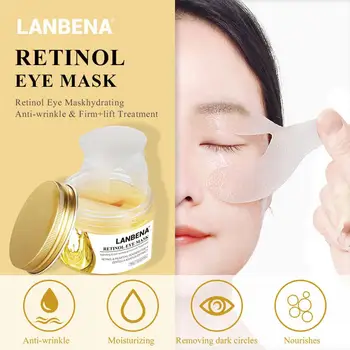 

50 Pcs/box Retinol/Hyaluronic Acid Eye Mask Serum Reduces Dark Circles Eye Bags Eye Lines Repair Nourish Firming Eye Skin Care