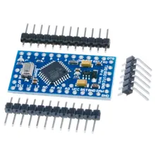 OcioDual PRO MINI ATMega328 16 MHZ Compatibles 5 V 100% ARDUINO 16 MHZ Méga 328 P Mini Pro Réglable Compat 328 P 5 V Puce OEM MHz M
