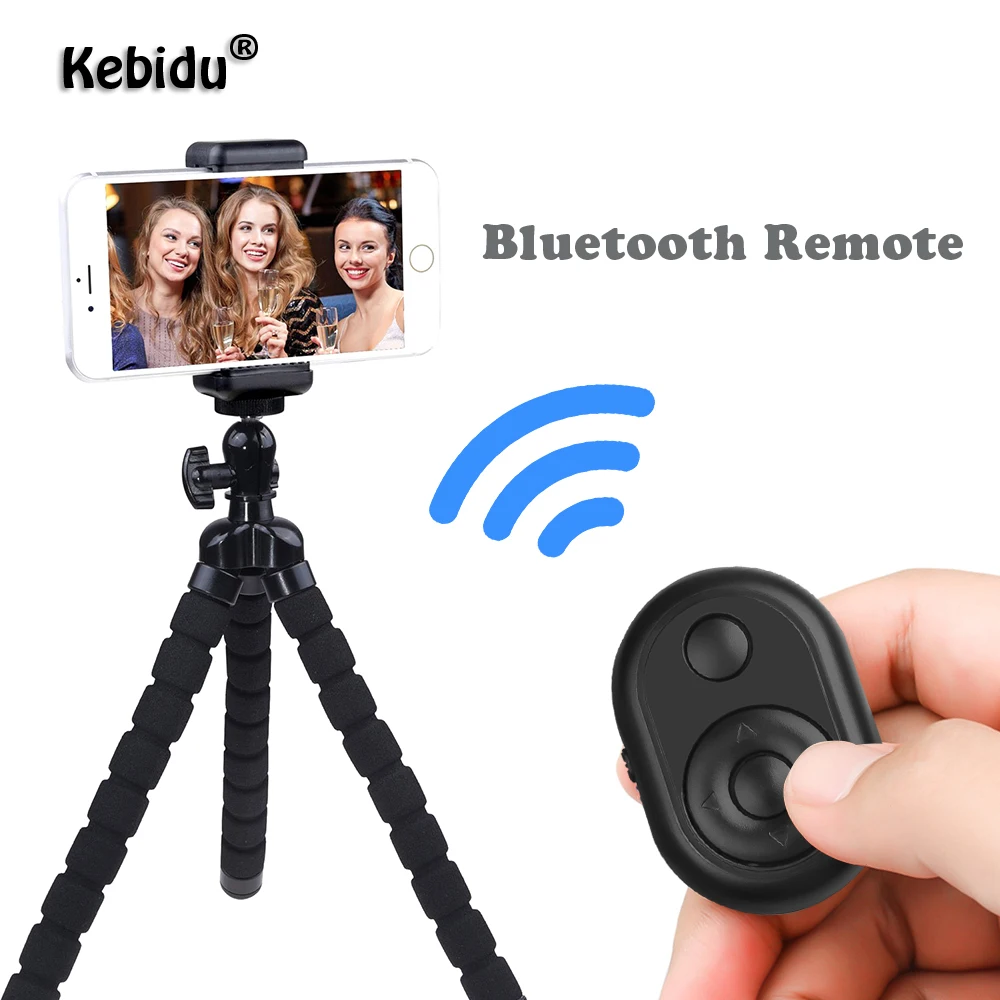Кнопка спуска затвора для камеры с дистанционным управлением по Bluetooth и батареей