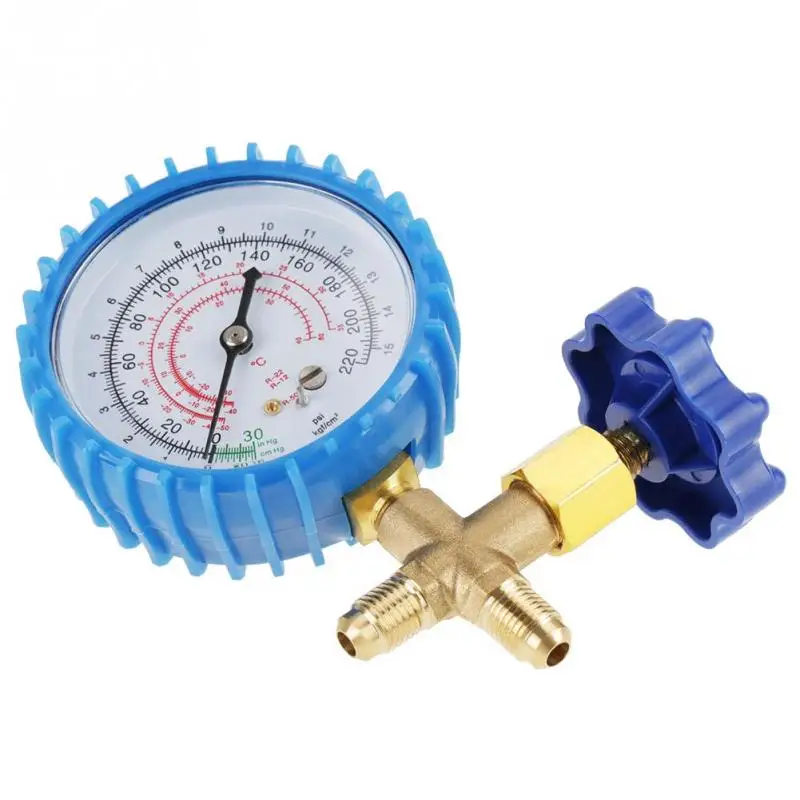 Манометр 220psi для кондиционера заряжаемый измеритель давления хладагента
